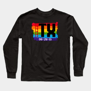 Texas Gay Marriage Long Sleeve T-Shirt